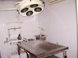 The hospital operating theatre.