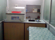 Laboratory equipment at the hospital.