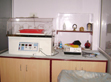 A laboratory setup inside the hospital.